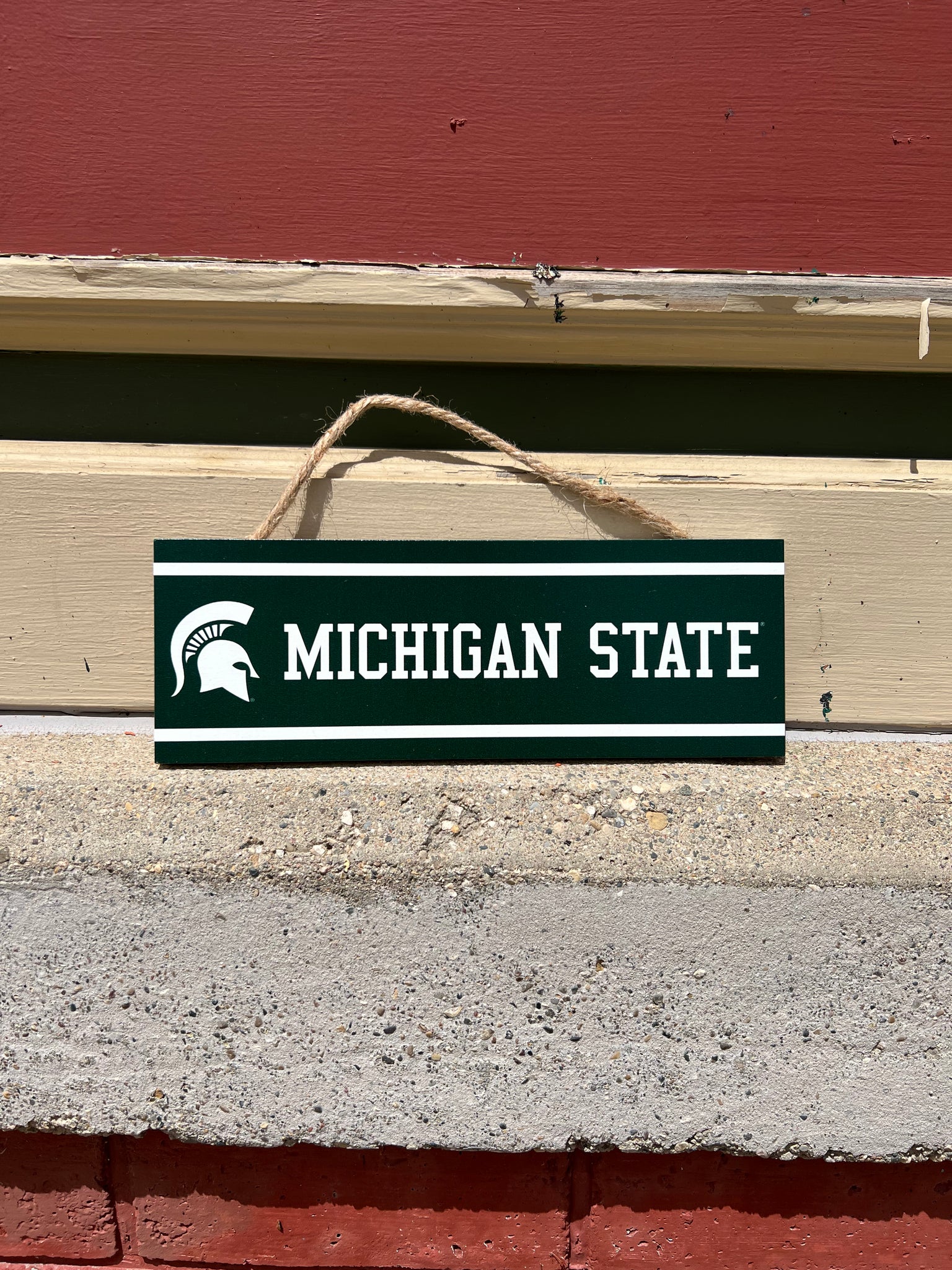 Michigan State University Plaque