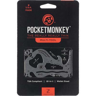 Zootility Pocket Monkey Wallet Size Multitool