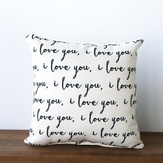 I Love You Pillow