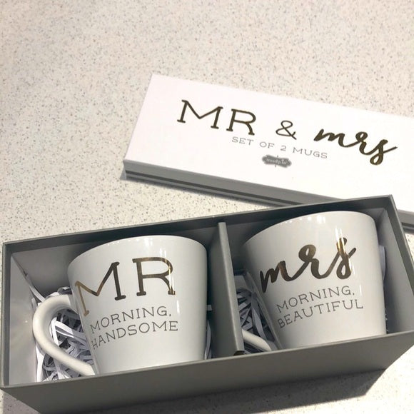 Mr. & Mrs. Coffee Set