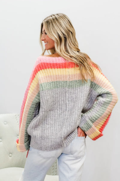 Rainbow Cake Sweater